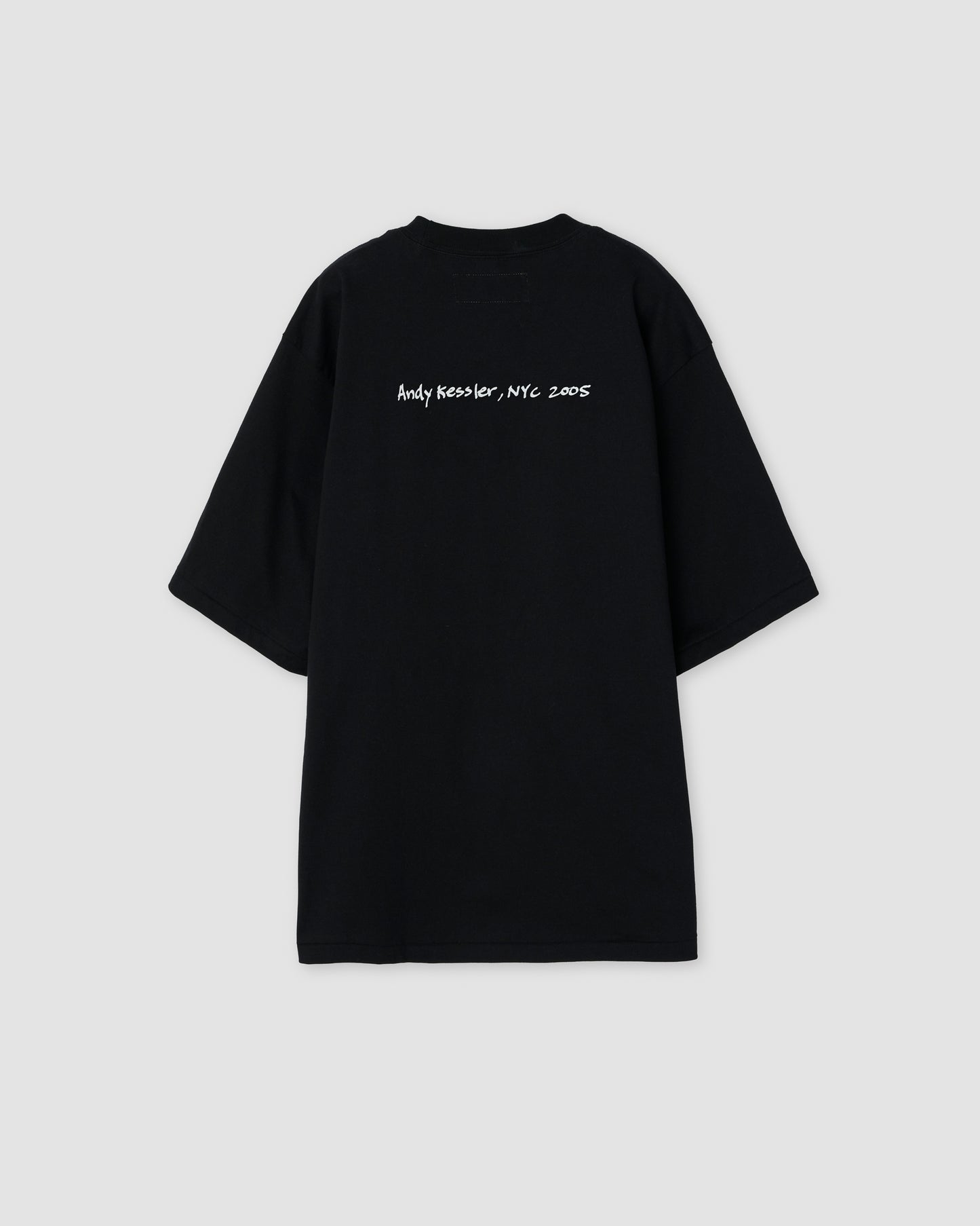 IVORY SERRA ANDY KESSLER NYC 2005 S/S T-SHIRT - BLACK