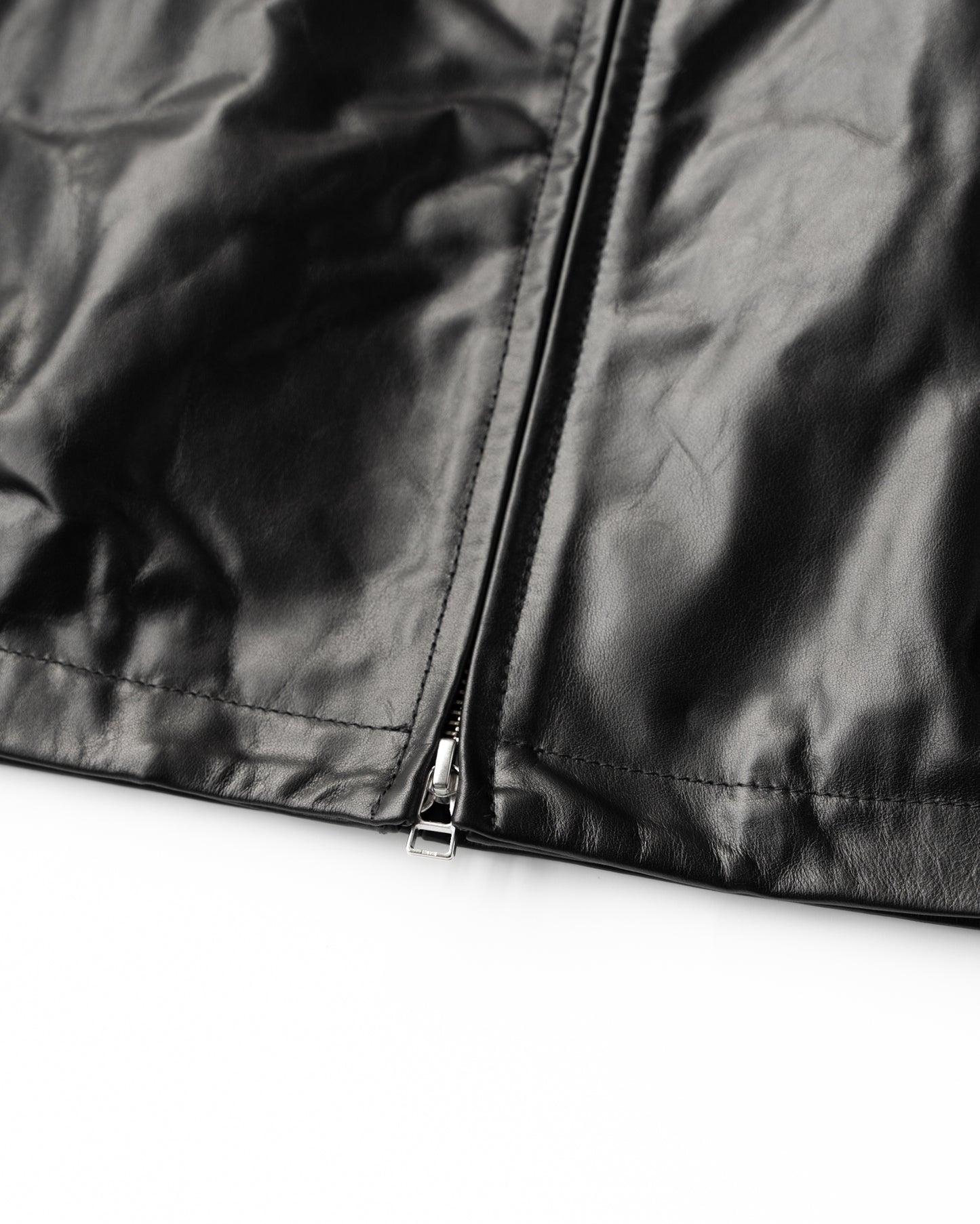 LEATHER JACKET - BLACK