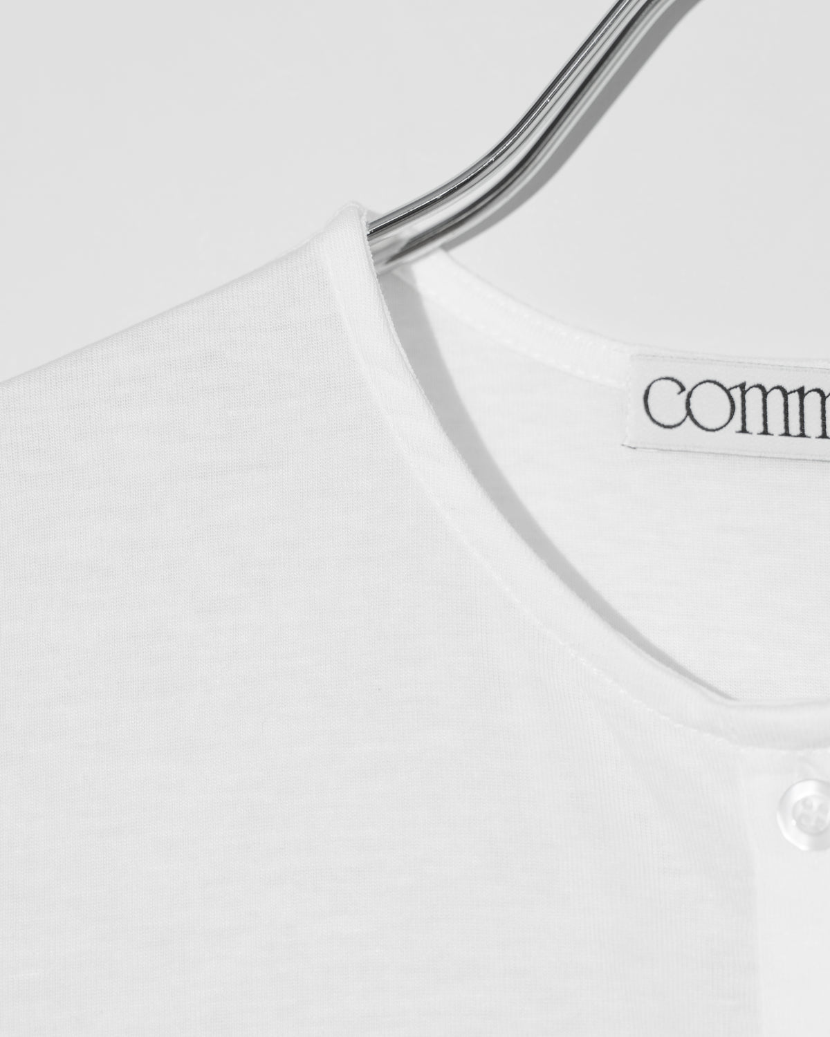 CARDIGAN TEE - WHITE