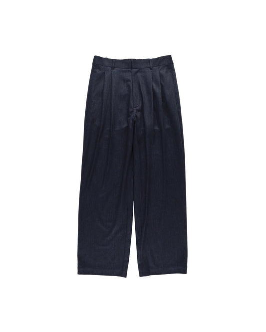 24G MOHAIR TROUSER - NAVY