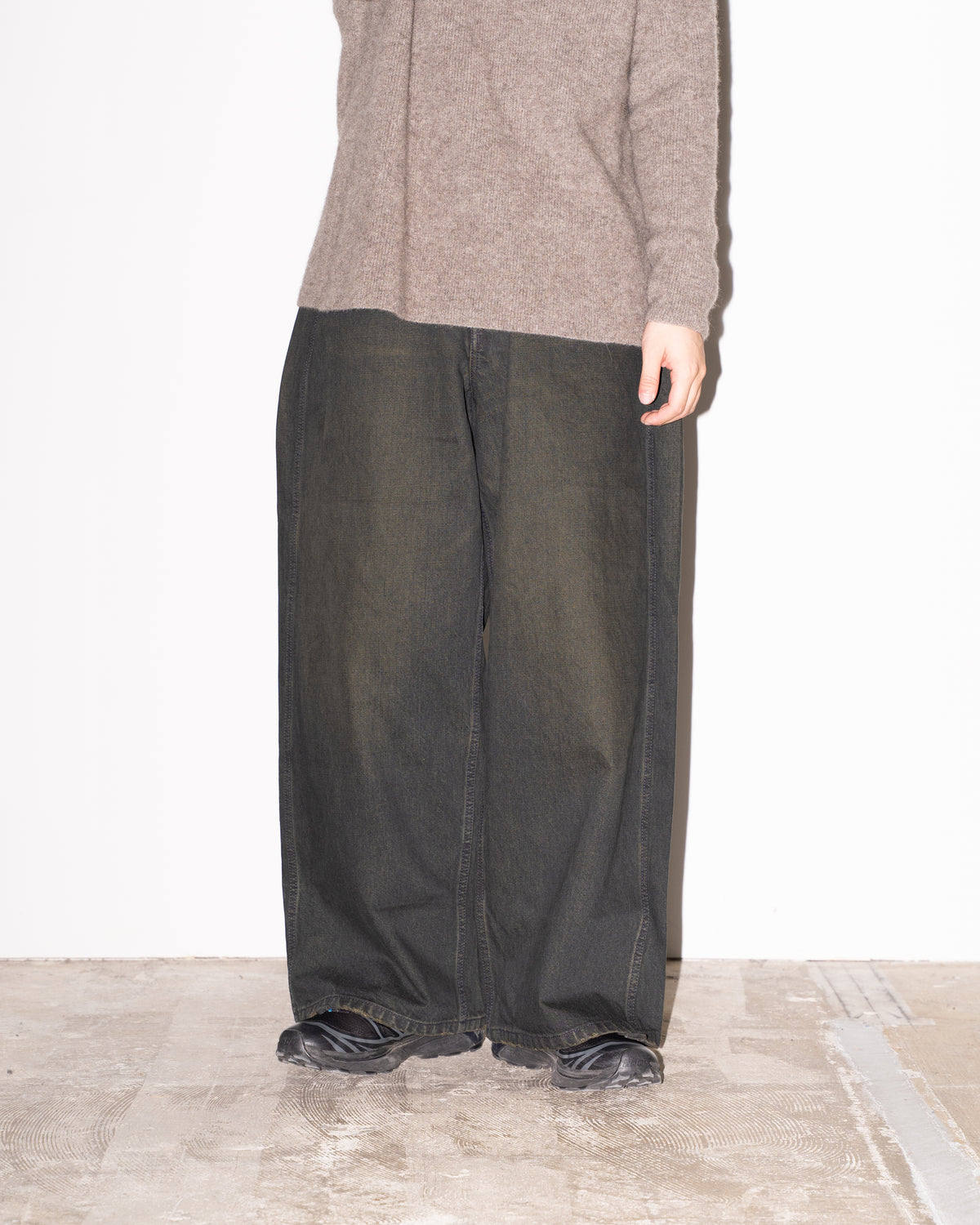 ADJUST PT / DENIM - MOSS