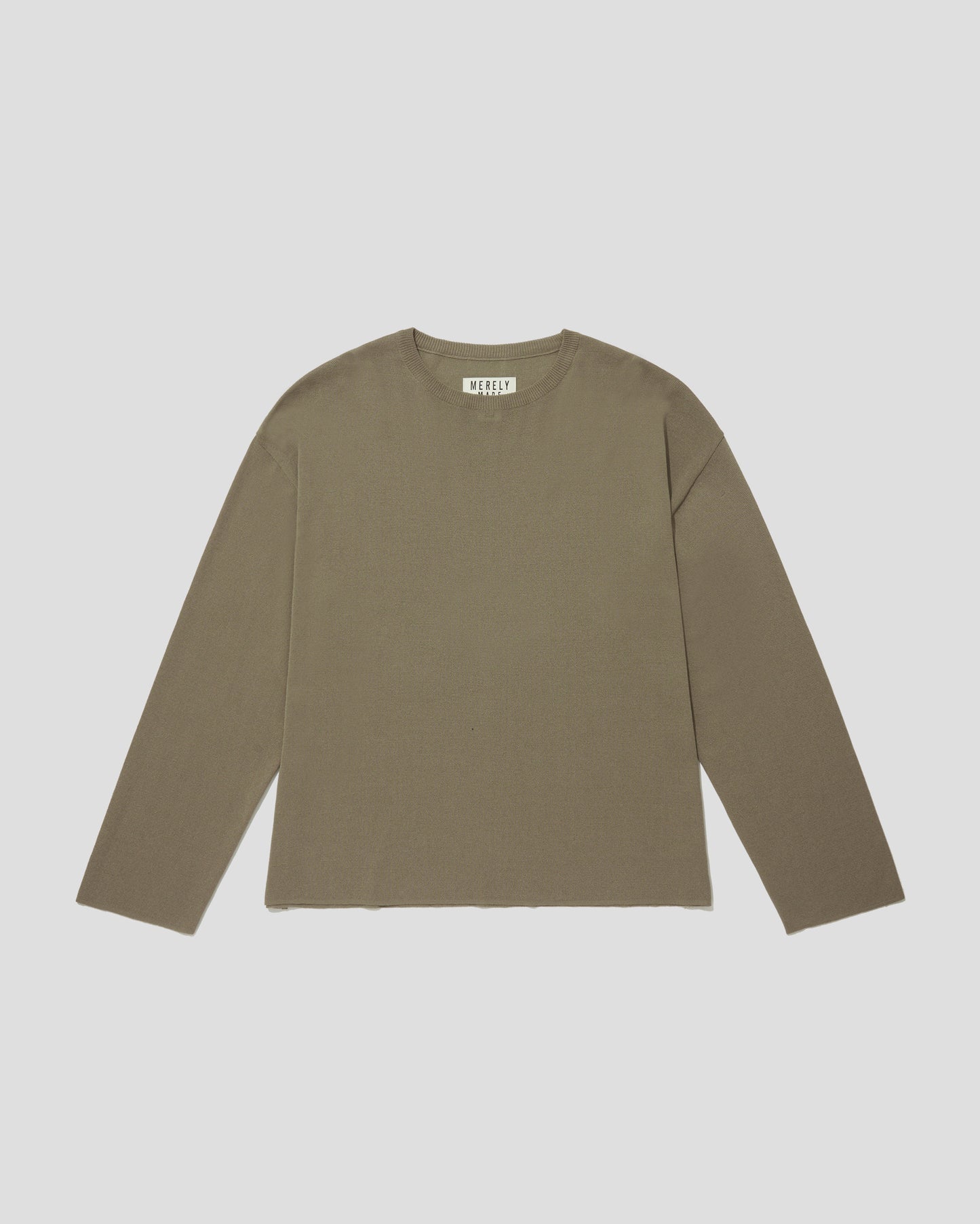 WIDE SLEEVE SEUNGMU KNIT - ECRU BEIGE