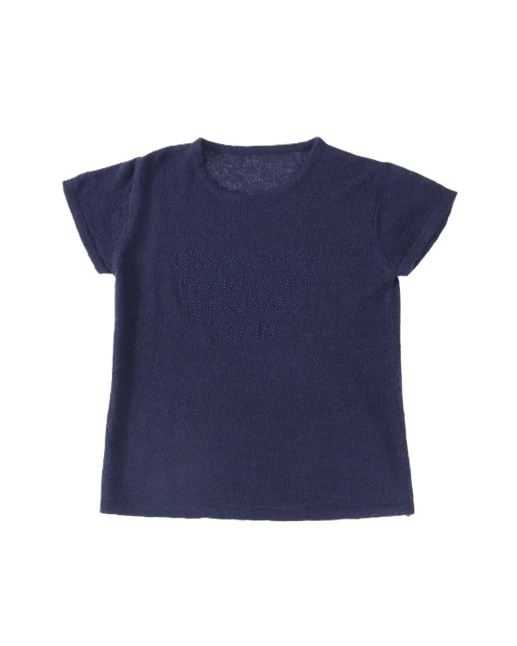 FUZZY SNOOZE KNIT - NAVY