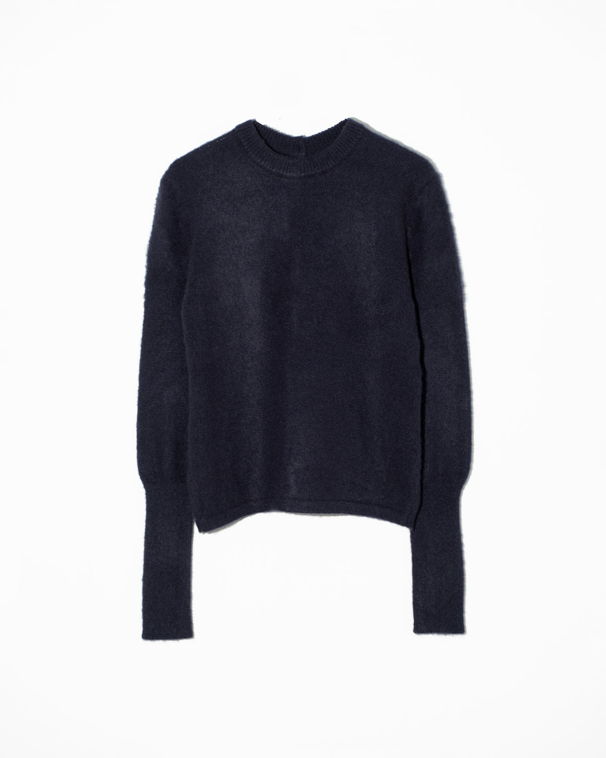 FLUFFY PULLOVER / CARDIGAN - NAVY