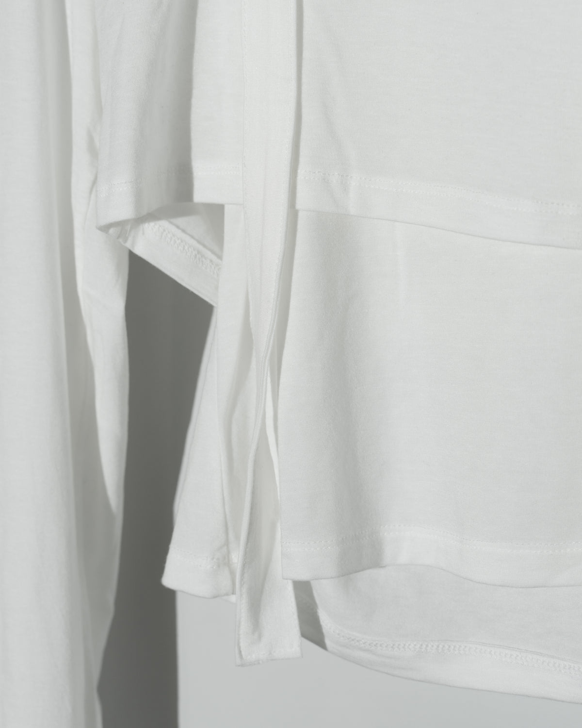 HOODIE SET TOP - WHITE