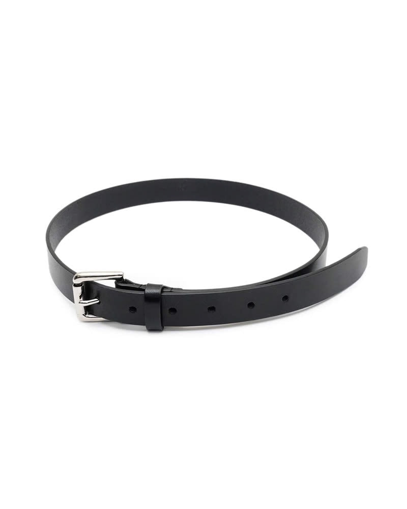 LEATHER BELT - BLACK