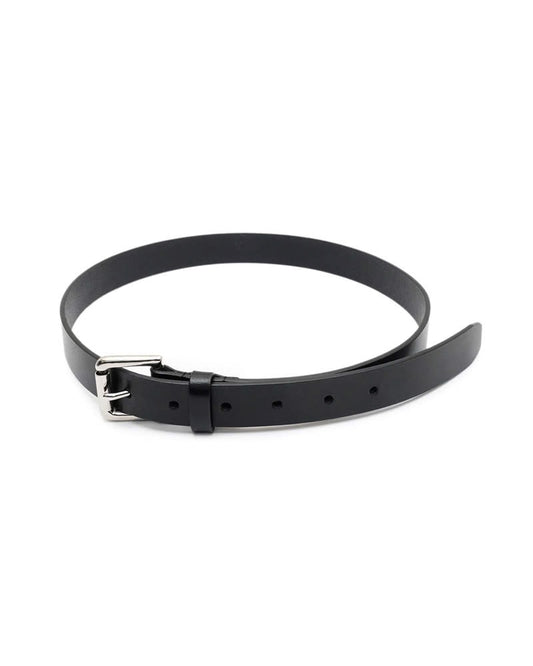 LEATHER BELT - BLACK