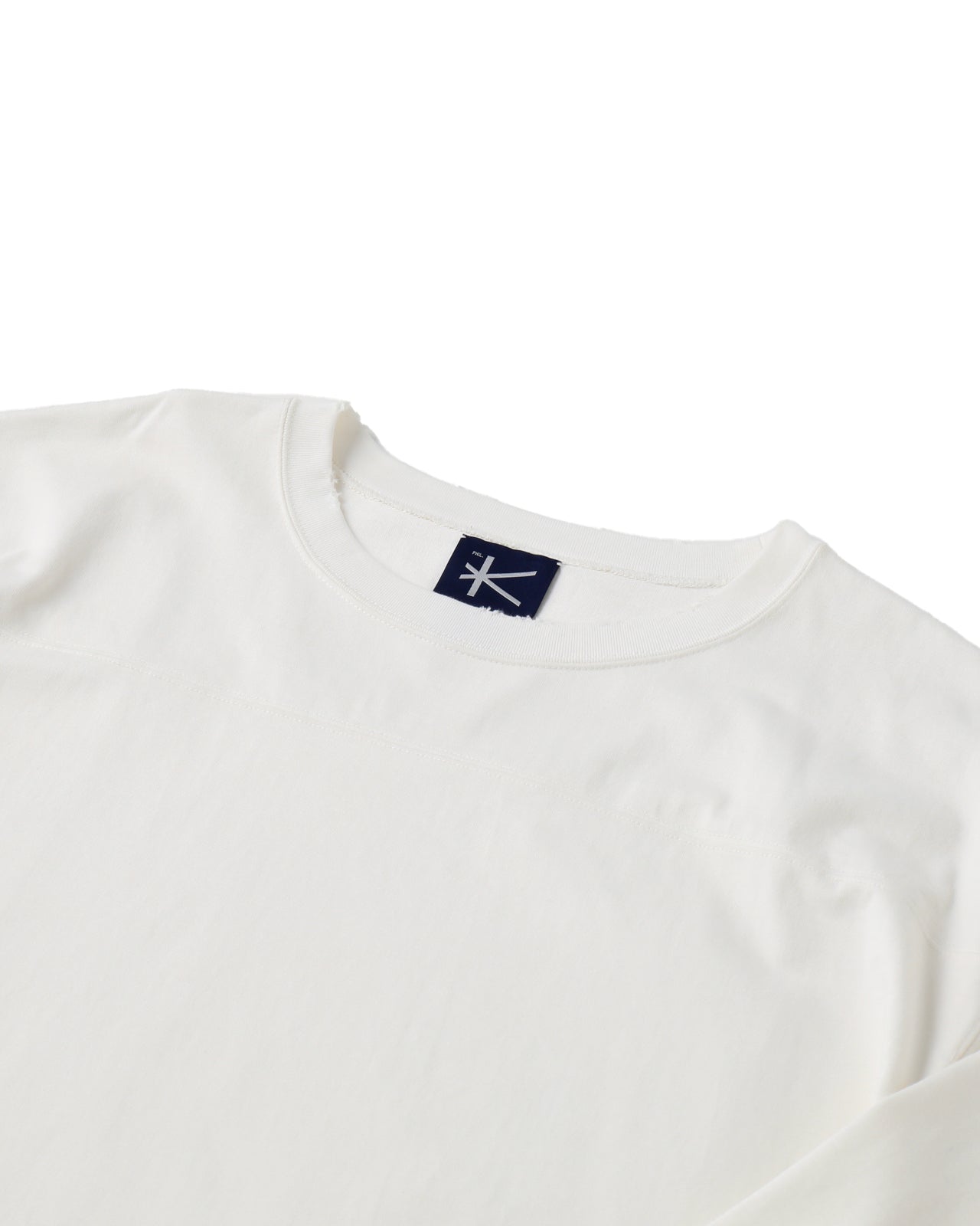 22G MAX WEIGHT SCRATCHES FOOTBALL TEE - WHITE