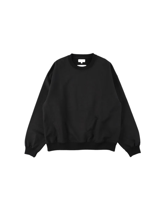 36G SUPER FINE GAUGE PULLOVER - BLACK