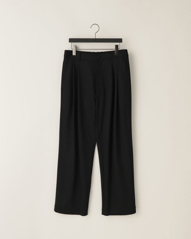 36G WOOL TROUSERS - BLACK