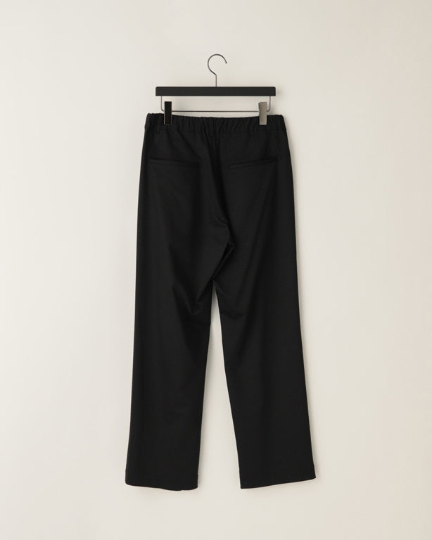 36G WOOL TROUSERS - BLACK