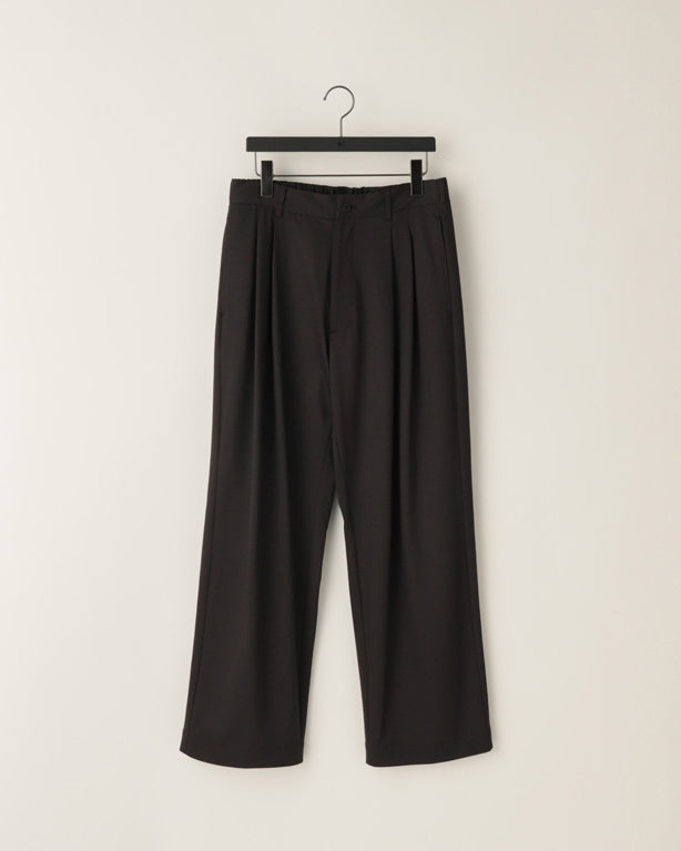 36G WOOL TROUSERS - BROWN