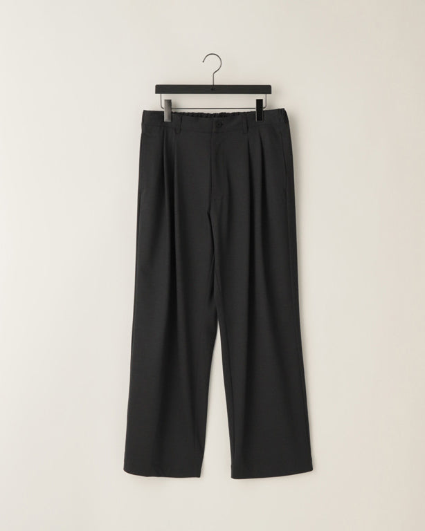 36G WOOL TROUSERS - CHARCOAL