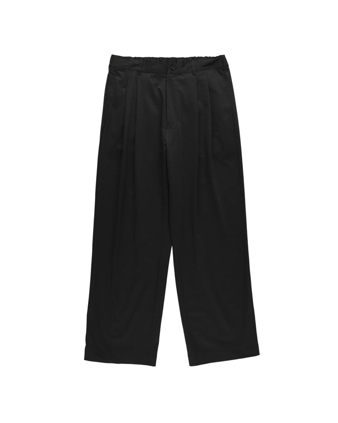 36G WOOL TROUSERS - CHARCOAL