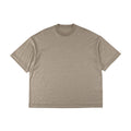 36G WOOL SS TEE - BEIGE