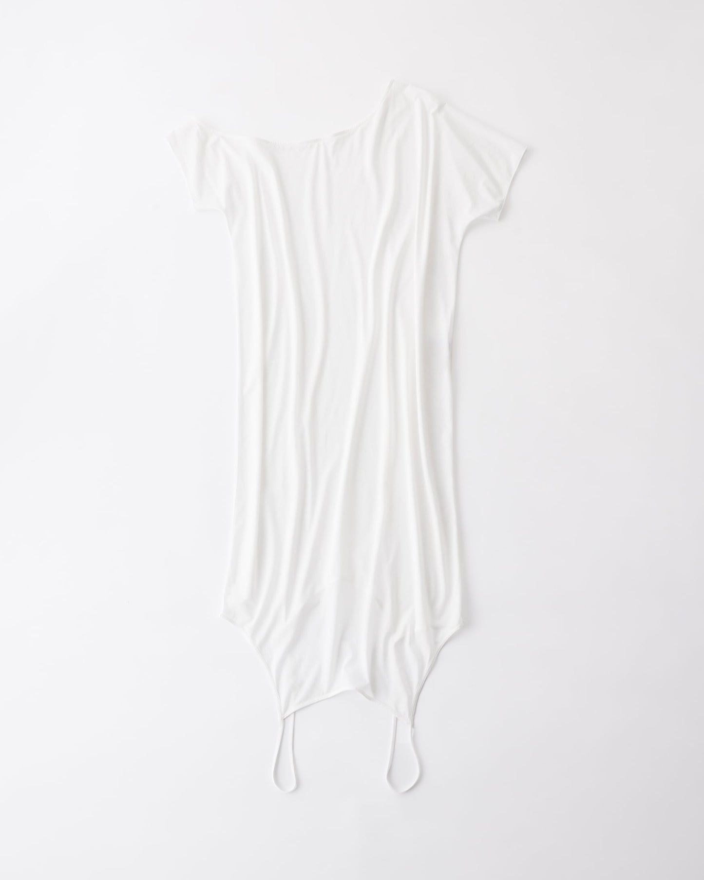 FRESCA ZERO JERSEY 3WAYS LAYERED ONE PIECE T - WHITE