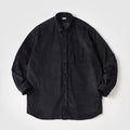 OMBRE PLAID SHIRT - BLACK x WHITE