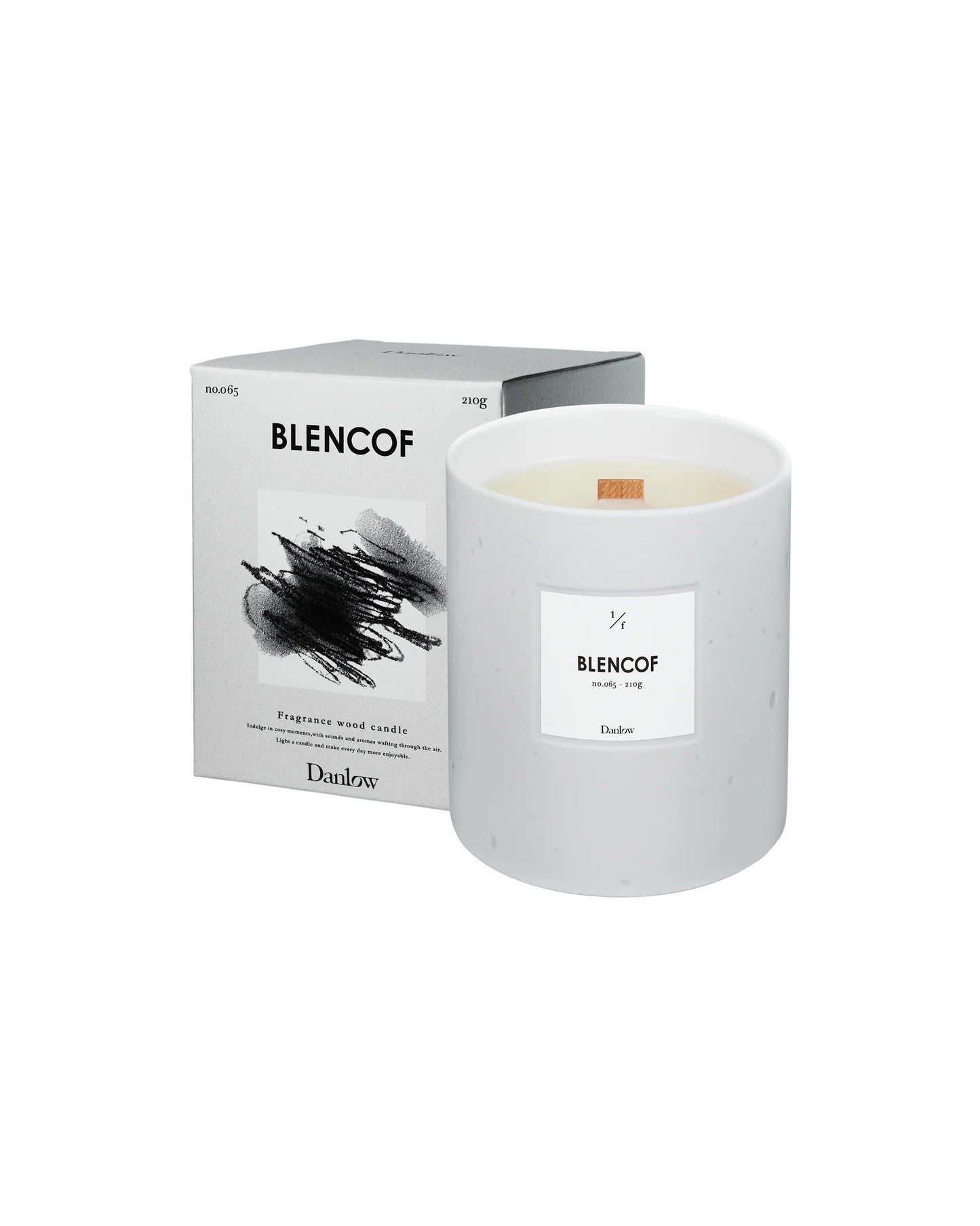 FRAGRANCE WOOD CANDLE - BLENCOF