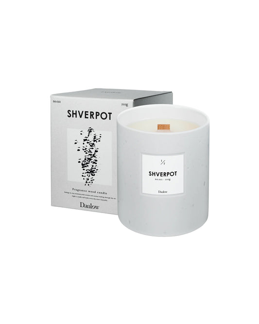 FRAGRANCE WOOD CANDLE - SHVERPOT