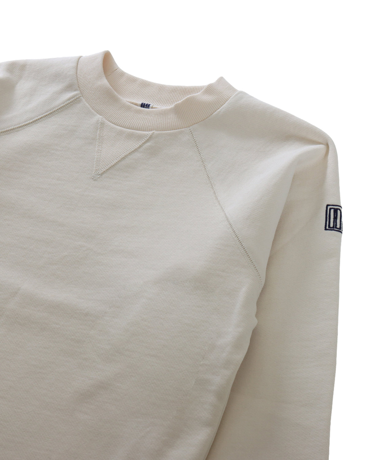 SQUARE LOGO RAGLAN PO - ECRU
