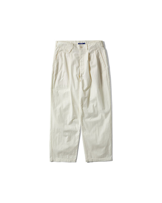 LOOSE TAPERED ALLEN PANTS - OFF WHITE