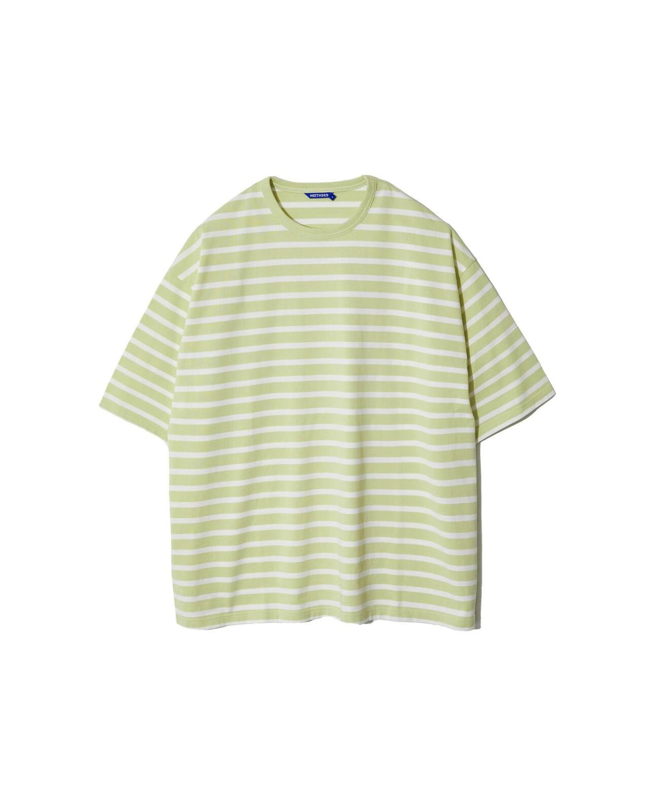 OVERSIZED STRIPE S/S T-SHIRT - MELON STRIPE