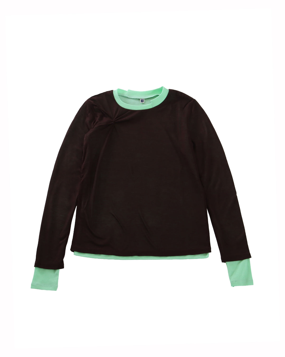 OFFSET LAYER TOP - L/GREEN