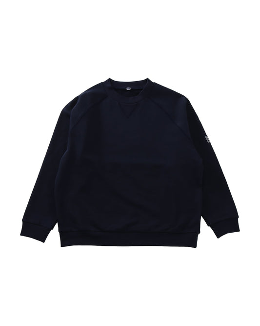 SQUARE LOGO RAGLAN PO - NAVY